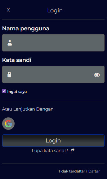 Verifikasi Data Dan Keamanan Akun
